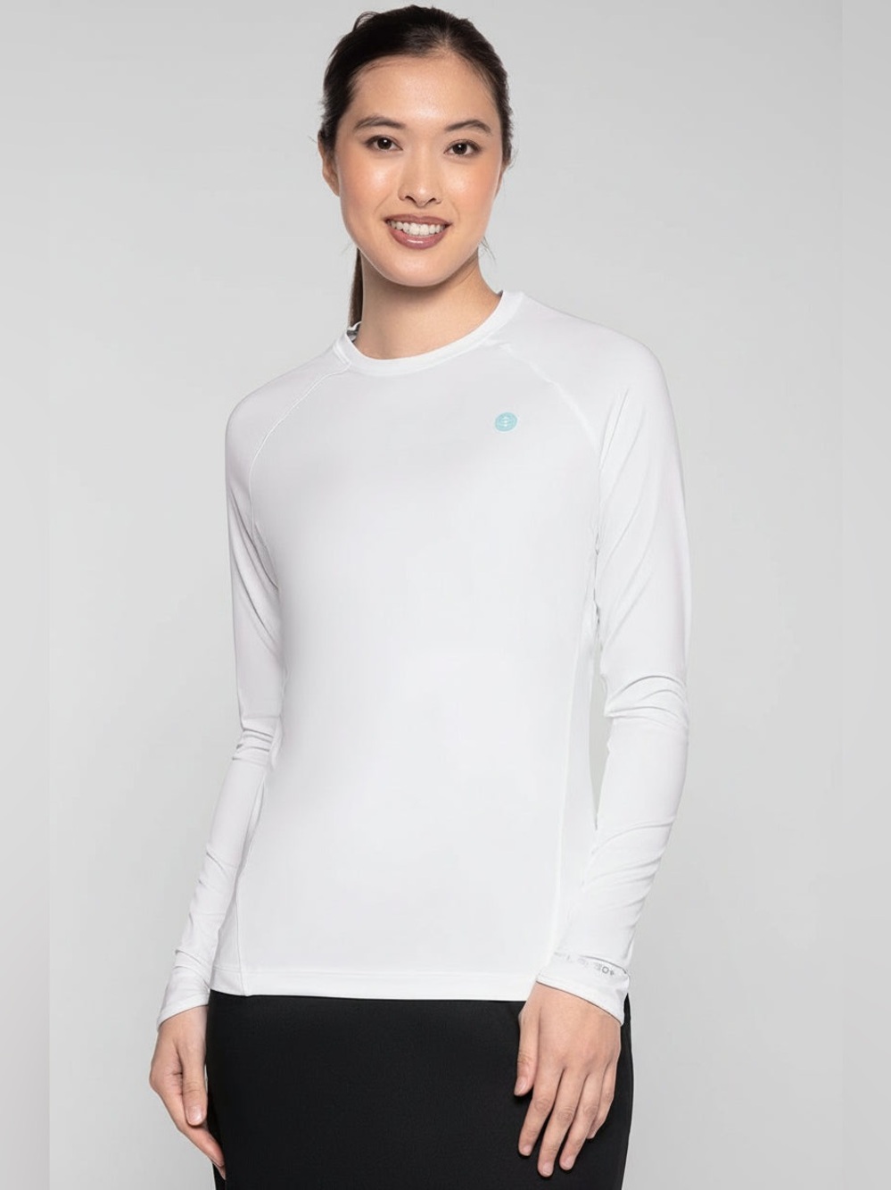 Coolibar Devi Long Sleeve Fitness T-Shirt UPF 50+